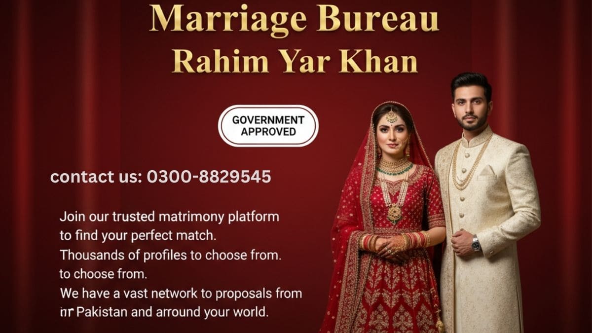 Marriage Bureau Rahim Yar Khan