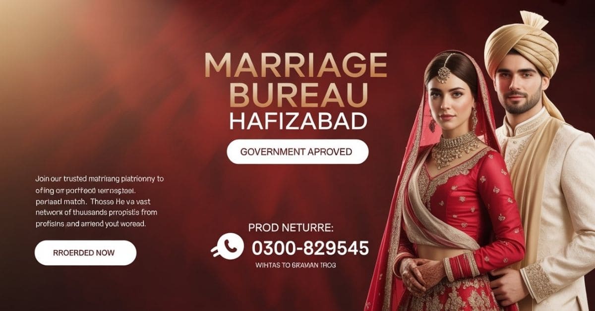 Marriage Bureau Hafizabad