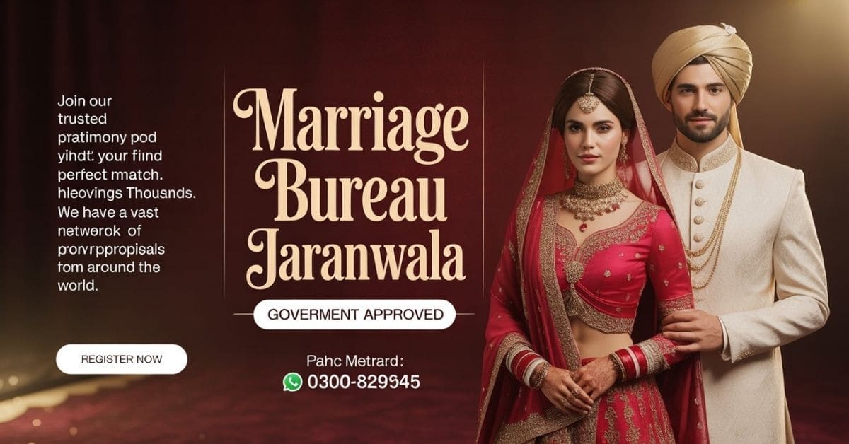 Marriage Bureau Jaranwala