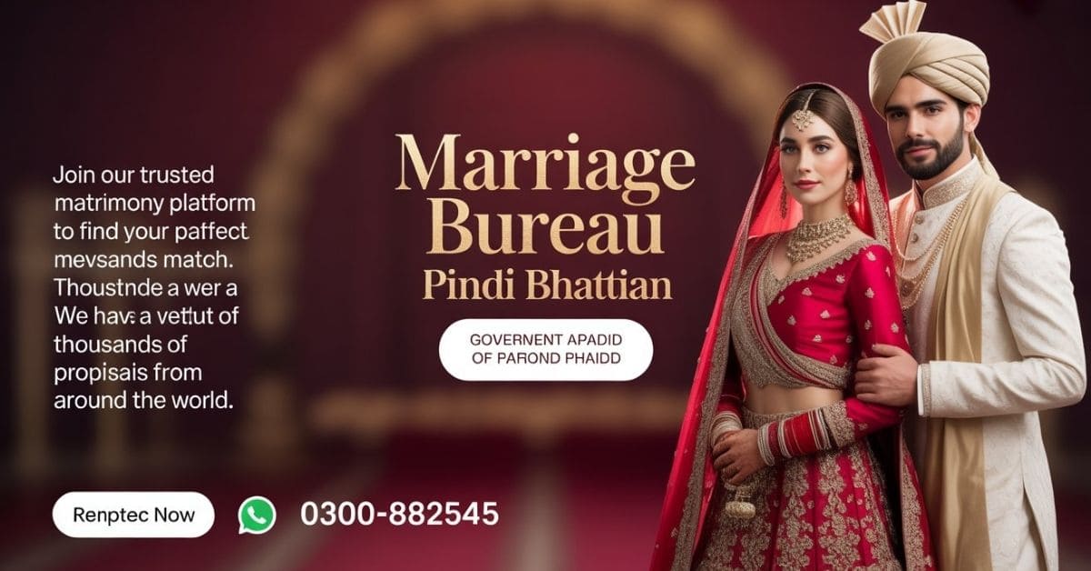 Marriage Bureau Pindi Bhattian