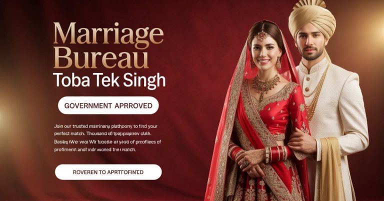 Marriage bureau toba Tek Singh