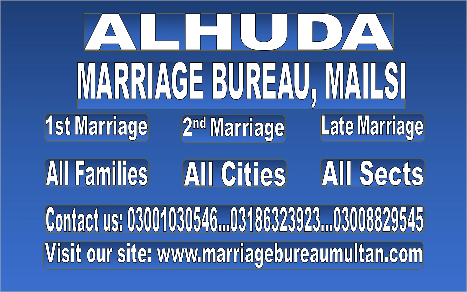marriage bureau mailsi