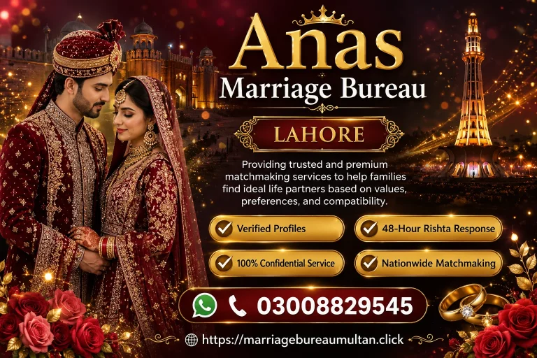 Best Marriage Bureau Lahore