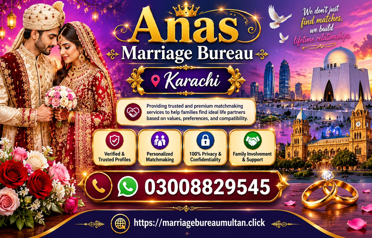 Top Marriage Bureau Karachi