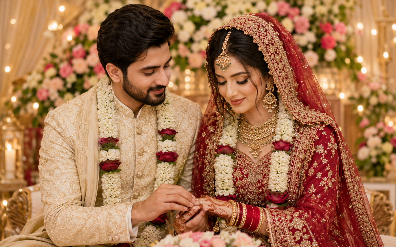 weddinge couple
